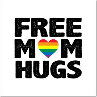 Free Mom Hugs Pride Posters and Art